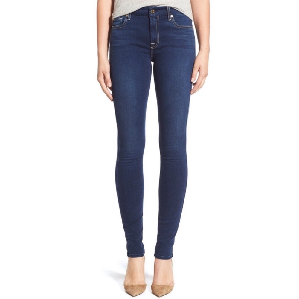 7 For All Mankind The Mid Rise Skinny